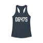 06475 Old Saybrook CT Zip Code Women's Ideal Racerback Tank Top