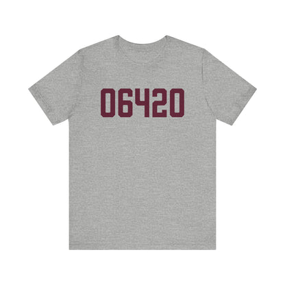 06420 Salem Connecticut Zip Code Unisex Jersey Short Sleeve T-Shirt