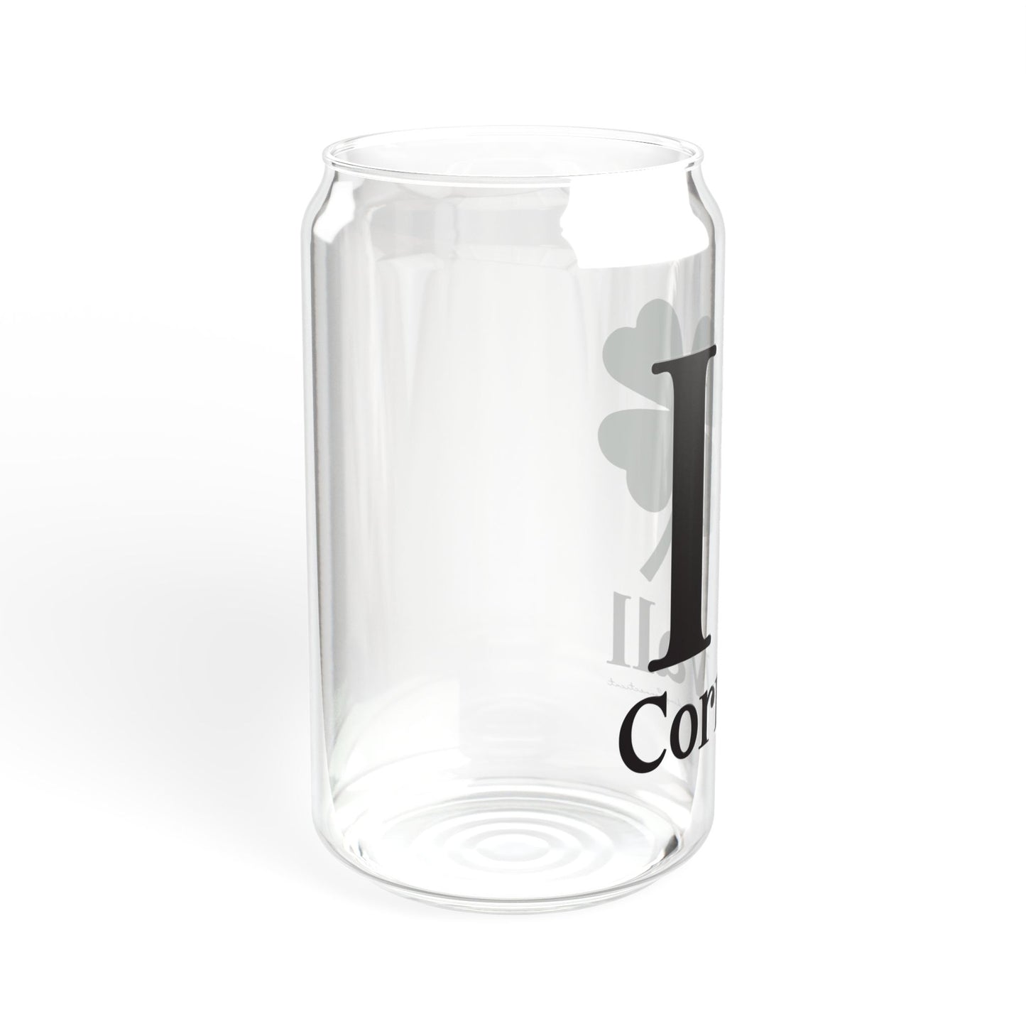 I Clover Cornwall Sipper Glass, 16oz