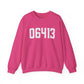 06413 Clinton CT Zip Code Unisex Heavy Blend™ Crewneck Sweatshirt