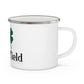 I Clover Brookfield Enamel Camping Mug