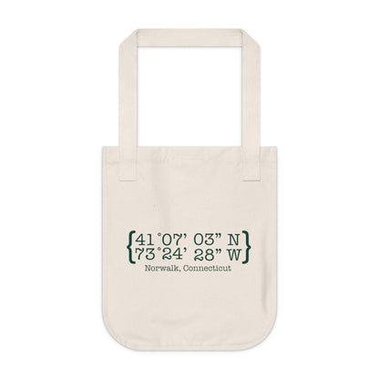 Norwalk Coordinates Organic Canvas Tote Bag