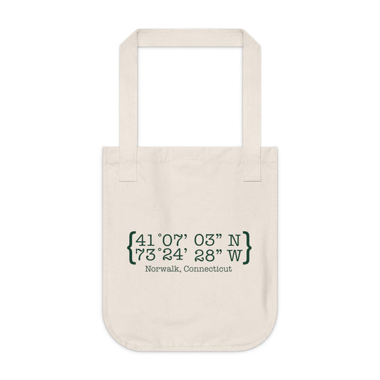 Norwalk Coordinates Organic Canvas Tote Bag