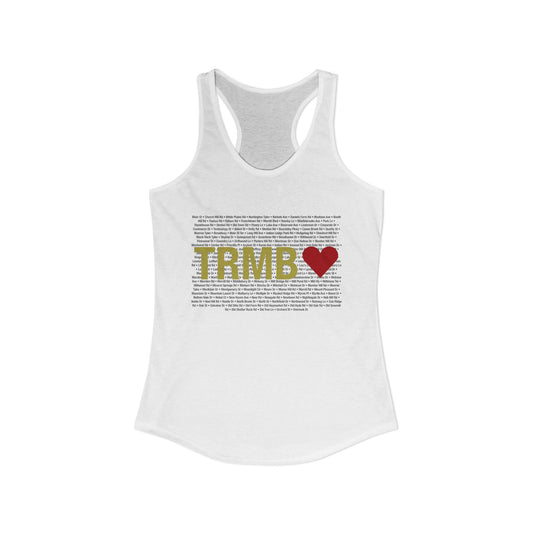 Trumbull Love Women's Ideal Racerback Tank Top
