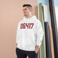 06417 Deep River Connecticut Zip Code Champion Hoodie