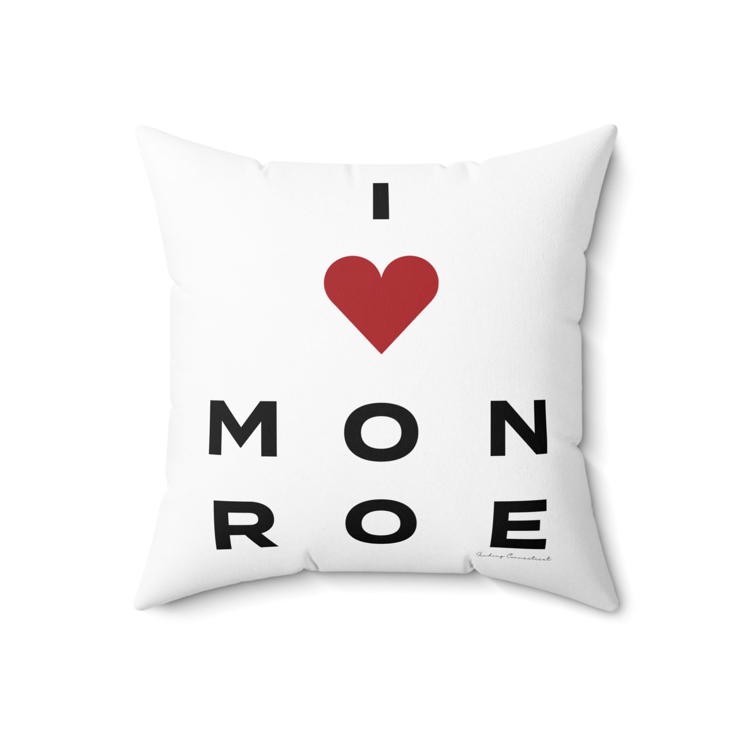 Monroe Vision Spun Polyester Square Pillow