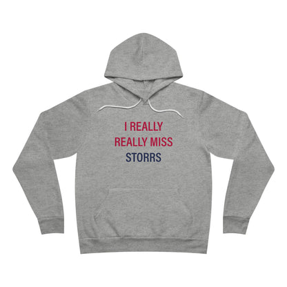 I Really Really Miss Storrs Unisex Sponge Fleece Pullover Hoodie