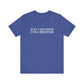 Just a kid from Colchester Unisex Jersey Short Sleeve T-Shirt