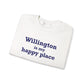Willington is My Happy Place Unisex Heavy Blend™ Crewneck Sweatshirt