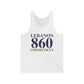 Lebanon 860 Connecticut Unisex Jersey Tank Top