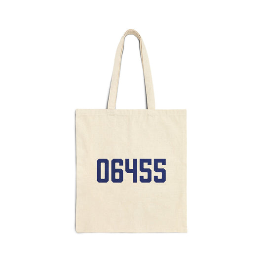 06455 Middlefield Connecticut Zip Code Cotton Canvas Tote Bag