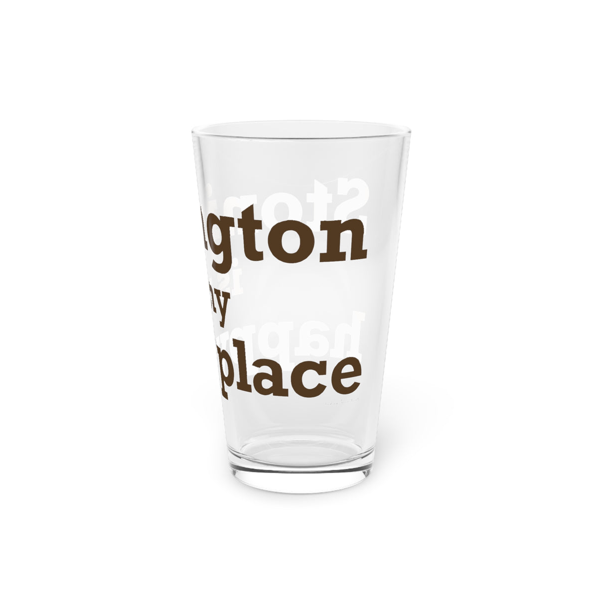 Stonington is My Happy Place Pint Glass, 16oz