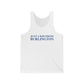 Just a kid from Burlington Unisex Jersey Tank Top