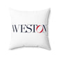 41 Tilt Weston Spun Polyester Square Pillow