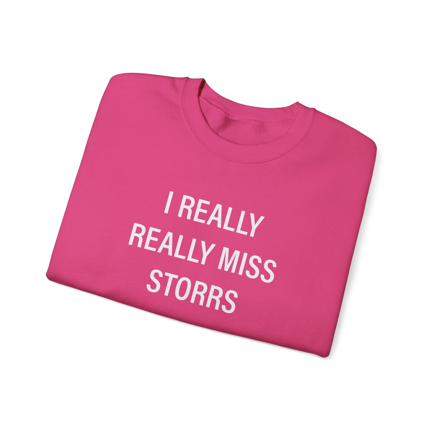 I Really Really Miss Storrs Unisex Heavy Blend™ Crewneck Sweatshirt