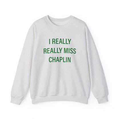 I Really Really Miss Chaplin Unisex Heavy Blend™ Crewneck Sweatshirt