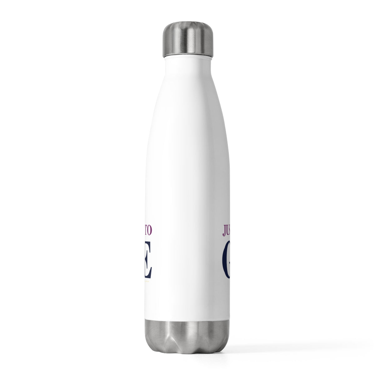 Just a kid listening to Goose - Blue & Purple 20oz Insulated Bottle