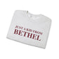 Just a kid from Bethel Unisex Heavy Blend™ Crewneck Sweatshirt