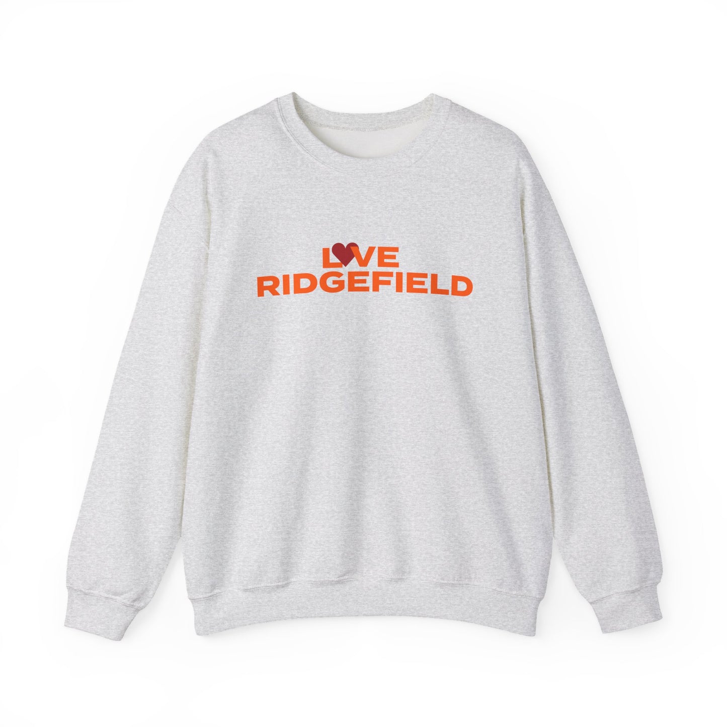 Love Ridgefield Unisex Heavy Blend™ Crewneck Sweatshirt