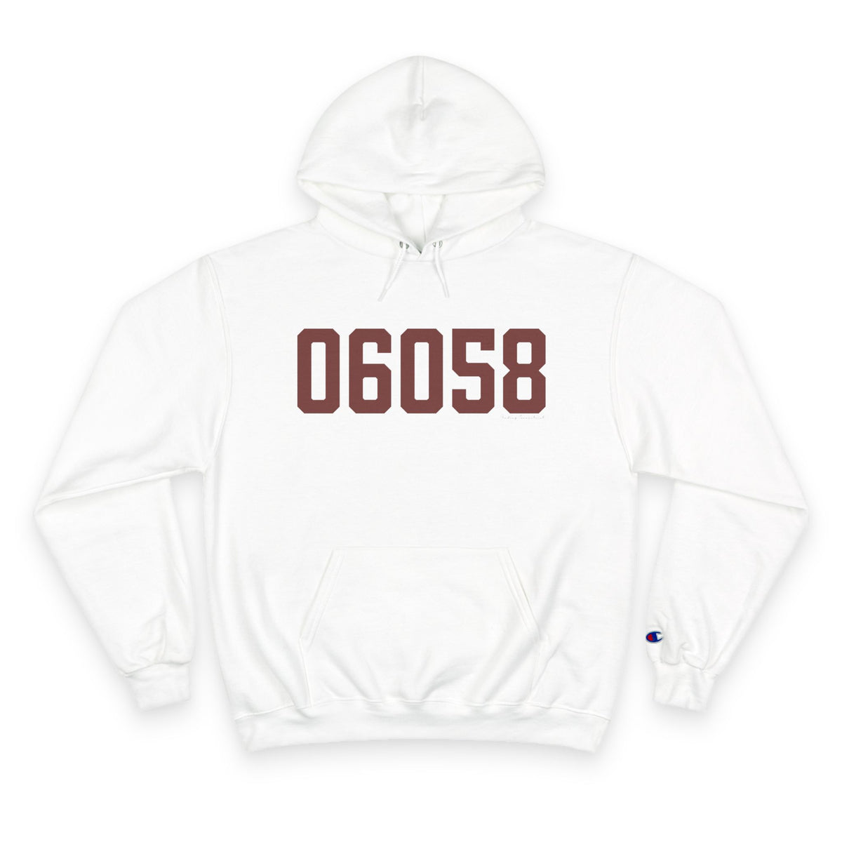 06058 Norfolk Connecticut Zip Code Champion Hoodie
