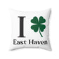 I Clover East Haven Spun Polyester Square Pillow
