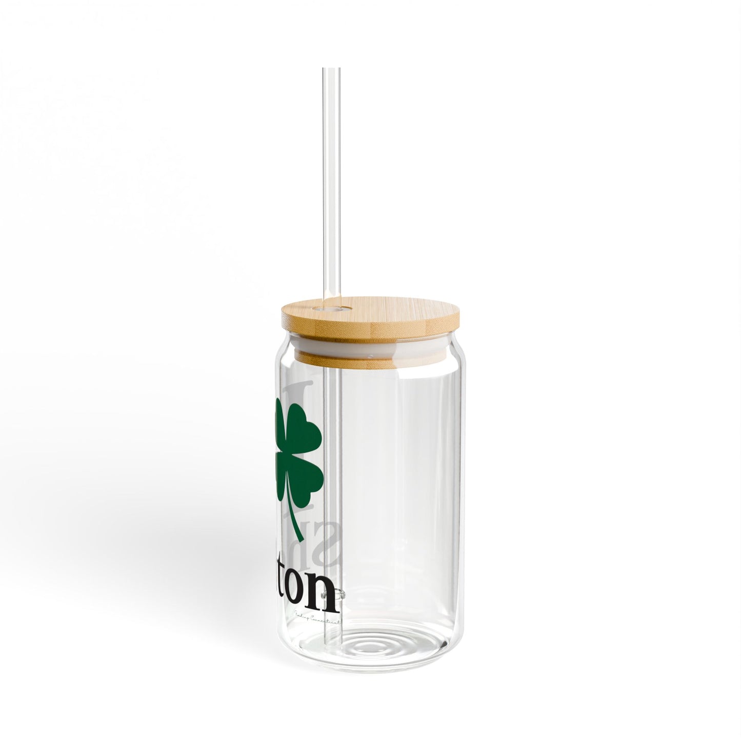 I Clover Shelton Sipper Glass, 16oz