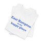 East Hampton is My Happy Place Unisex Jersey Short Sleeve T-Shirt