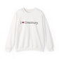 I Heart Cranbury. Unisex Heavy Blend™ Crewneck Sweatshirt