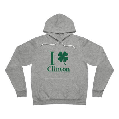 I Clover Clinton Unisex Sponge Fleece Pullover Hoodie