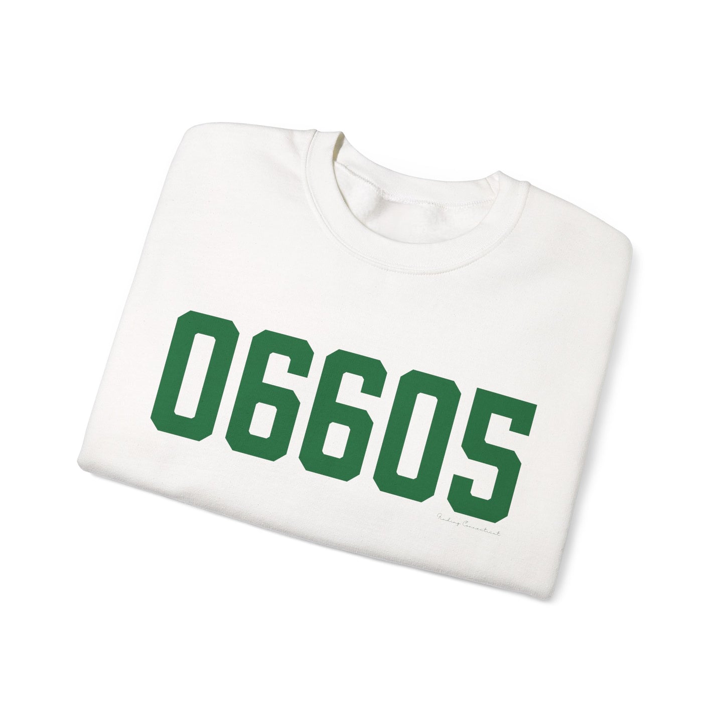 06605 Bridgeport Connecticut Zip Code Unisex Heavy Blend™ Crewneck Sweatshirt