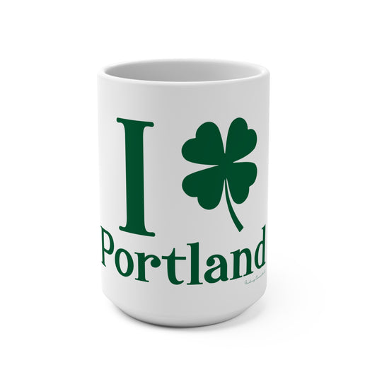 I Clover Portland Mug 15oz