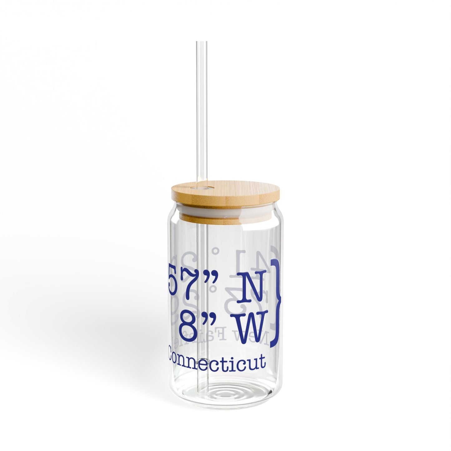 New Fairfield Coordinates Sipper Glass, 16oz