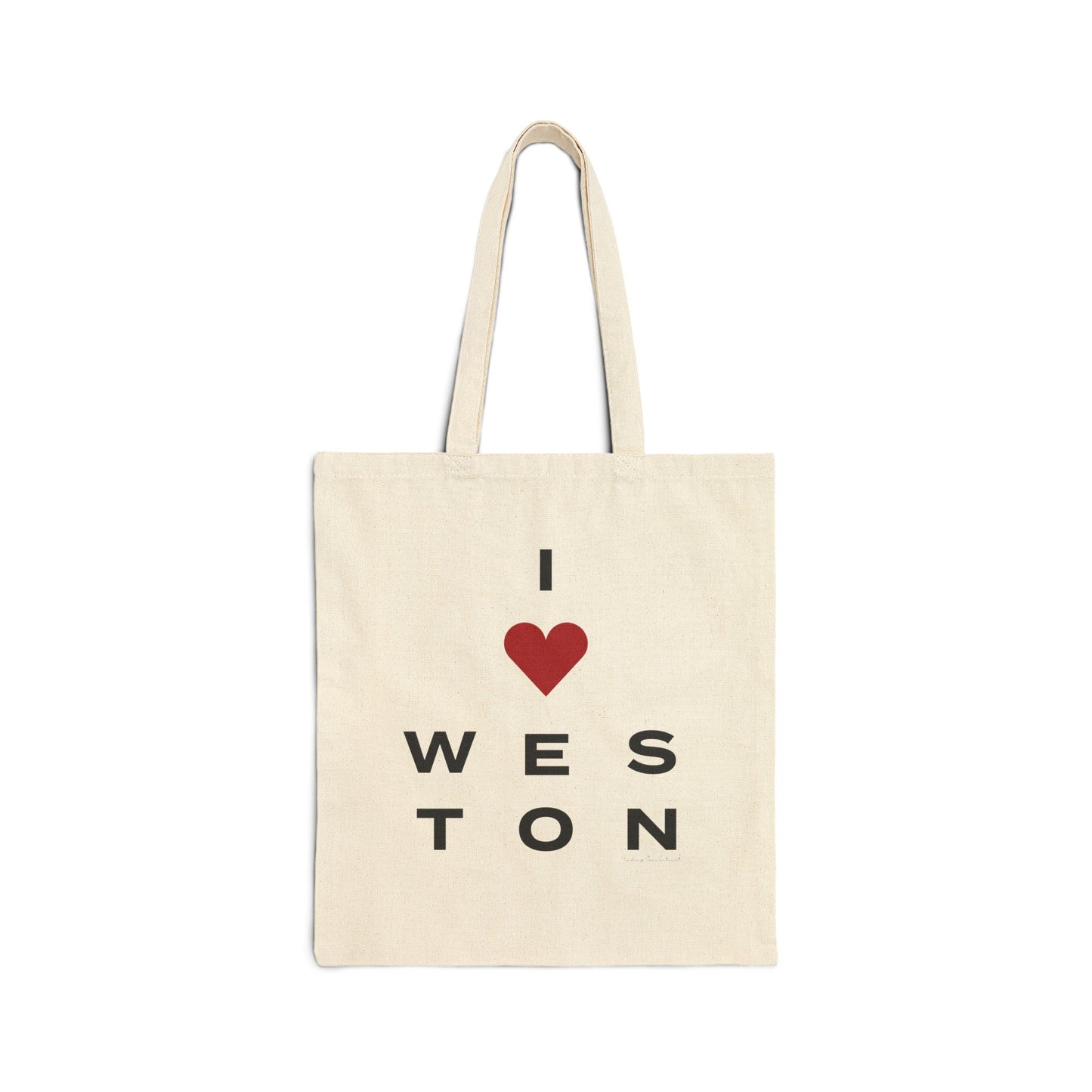 Weston Vision Cotton Canvas Tote Bag