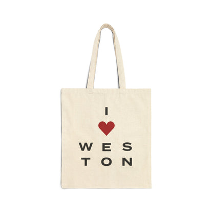 Weston Vision Cotton Canvas Tote Bag