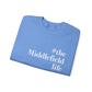 #themiddlefieldlife Unisex Heavy Blend™ Crewneck Sweatshirt