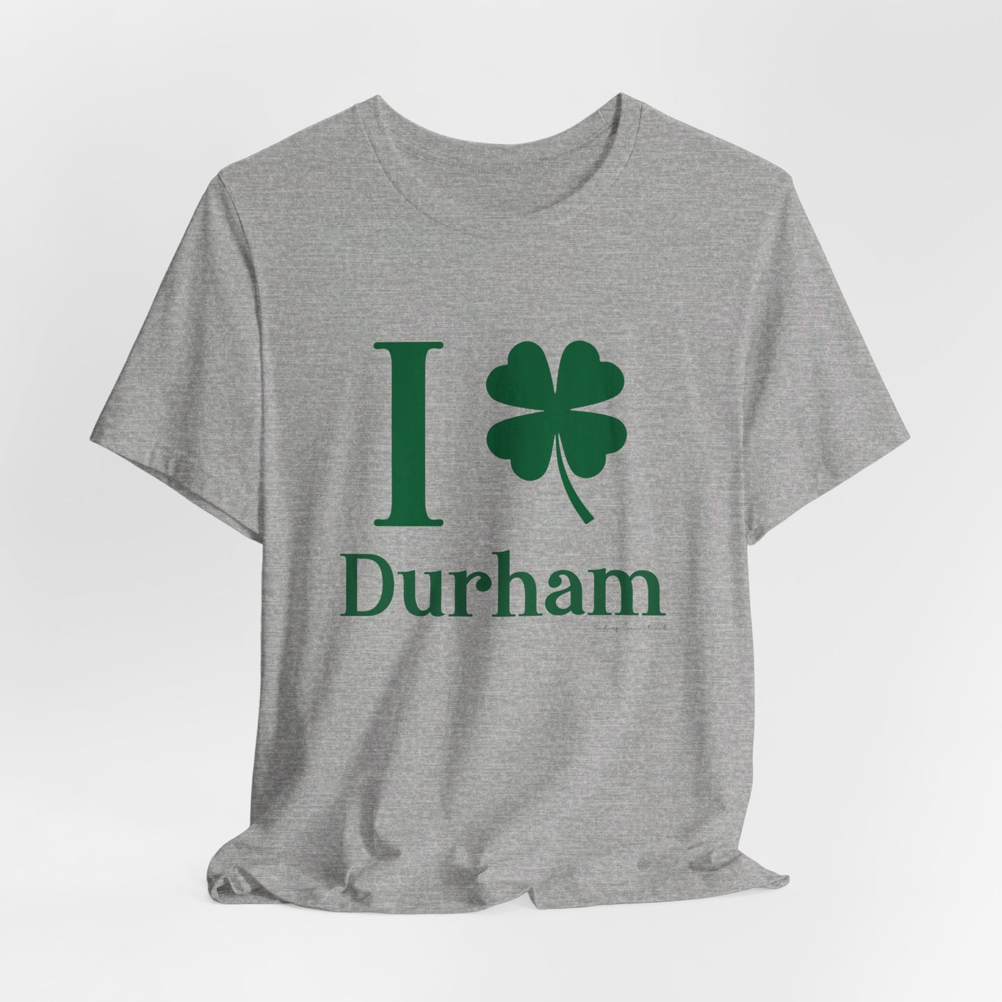 I Clover Durham Unisex Jersey Short Sleeve Tee