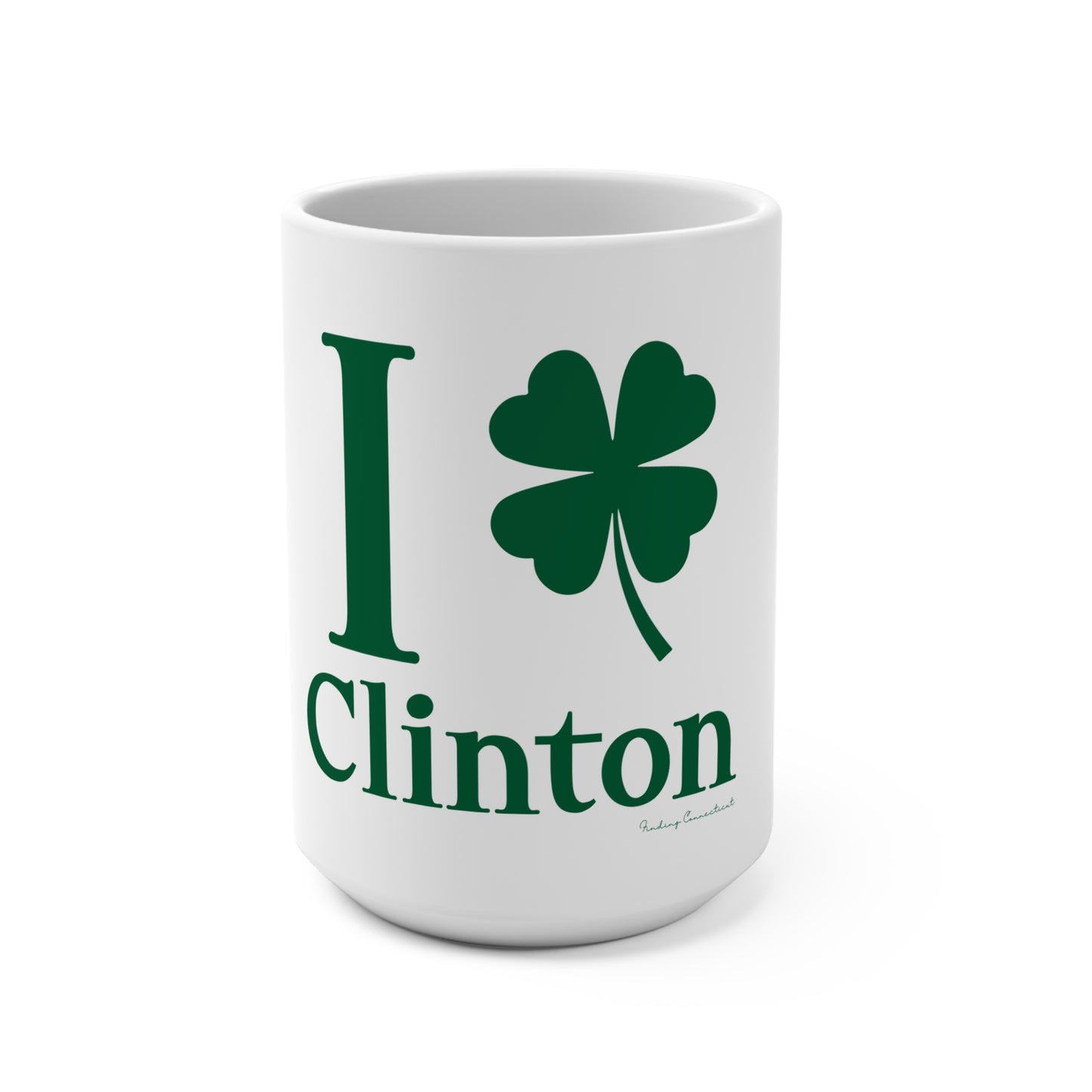 I Clover Clinton Mug 15oz
