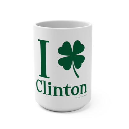 I Clover Clinton Mug 15oz