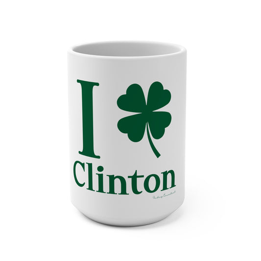 I Clover Clinton Mug 15oz