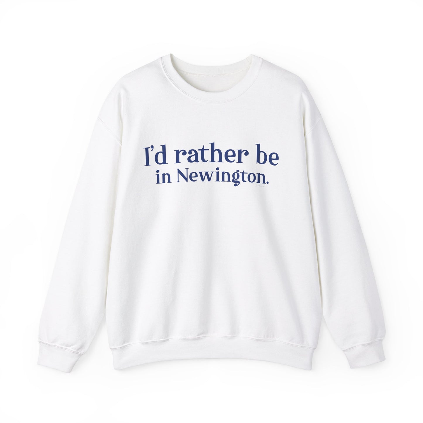 I'd rather be in Newington Unisex Heavy Blend™ Crewneck Sweatshirt