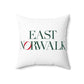 41 Tilt East Norwalk Spun Polyester Square Pillow