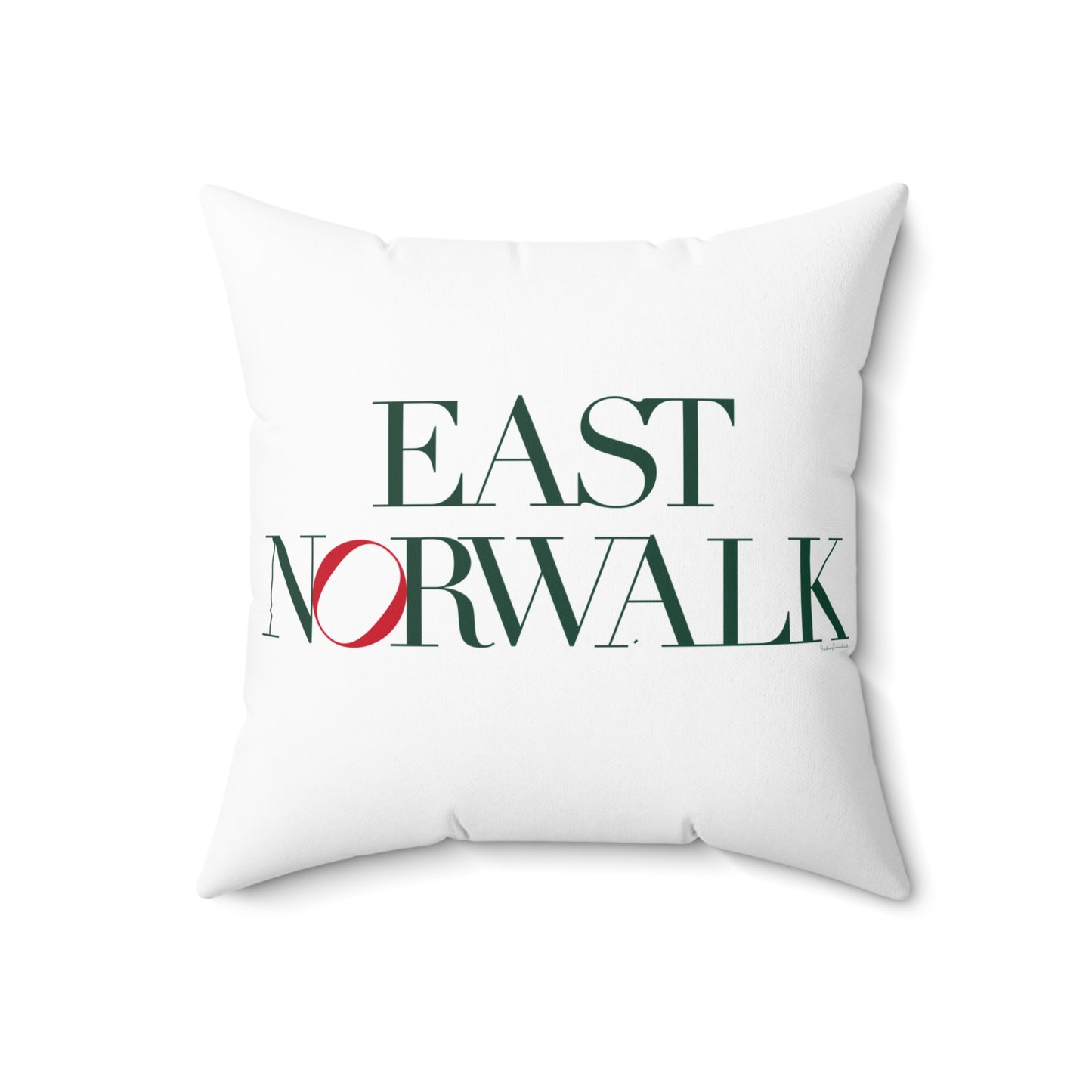 41 Tilt East Norwalk Spun Polyester Square Pillow