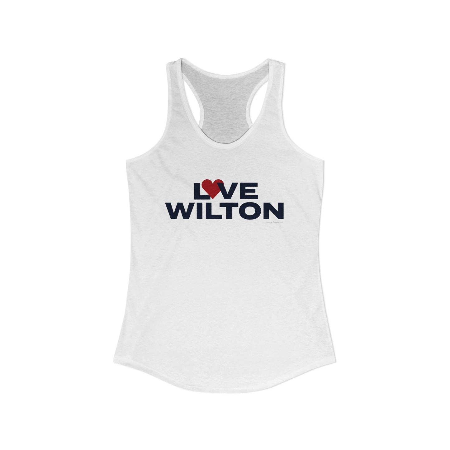 Love Wilton Women's Ideal Racerback Tank Top