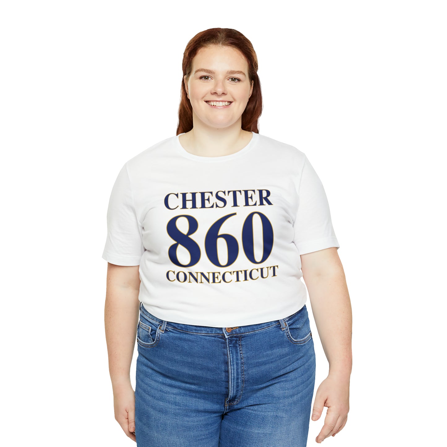 Chester 860 Connecticut Unisex Jersey Short Sleeve T-Shirt