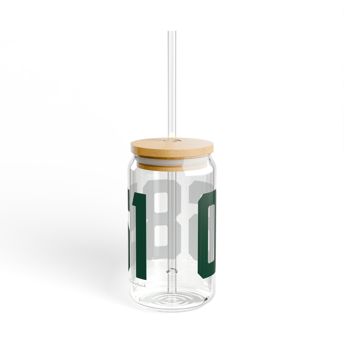 06851 Norwalk Connecticut Zip Code Sipper Glass, 16oz