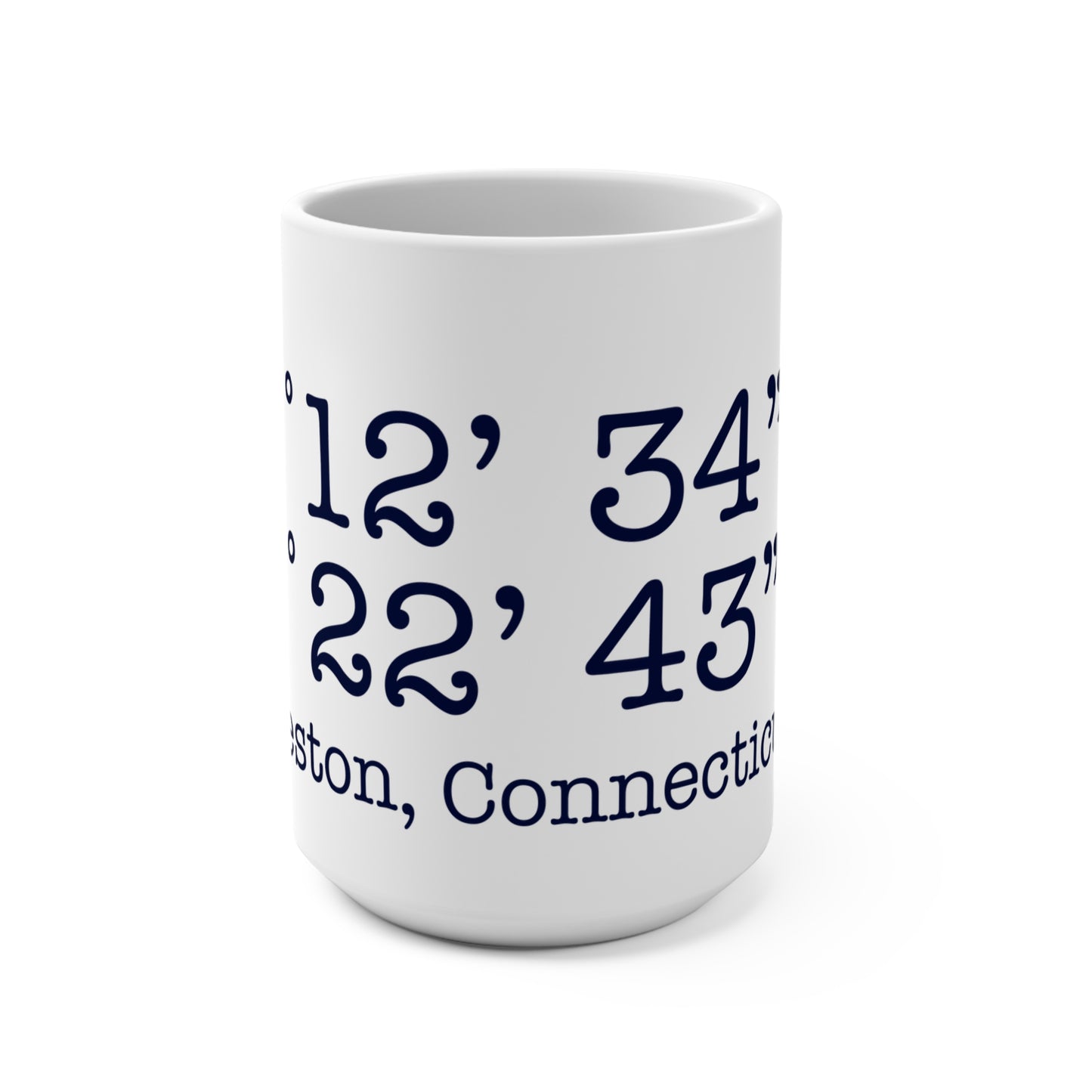 Weston Coordinates Mug 15oz