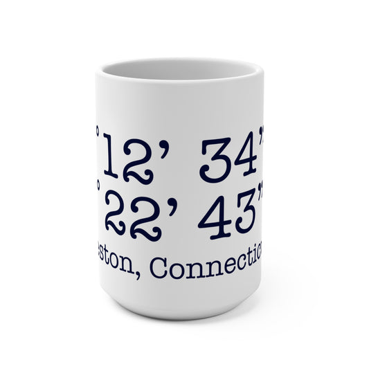 Weston Coordinates Mug 15oz