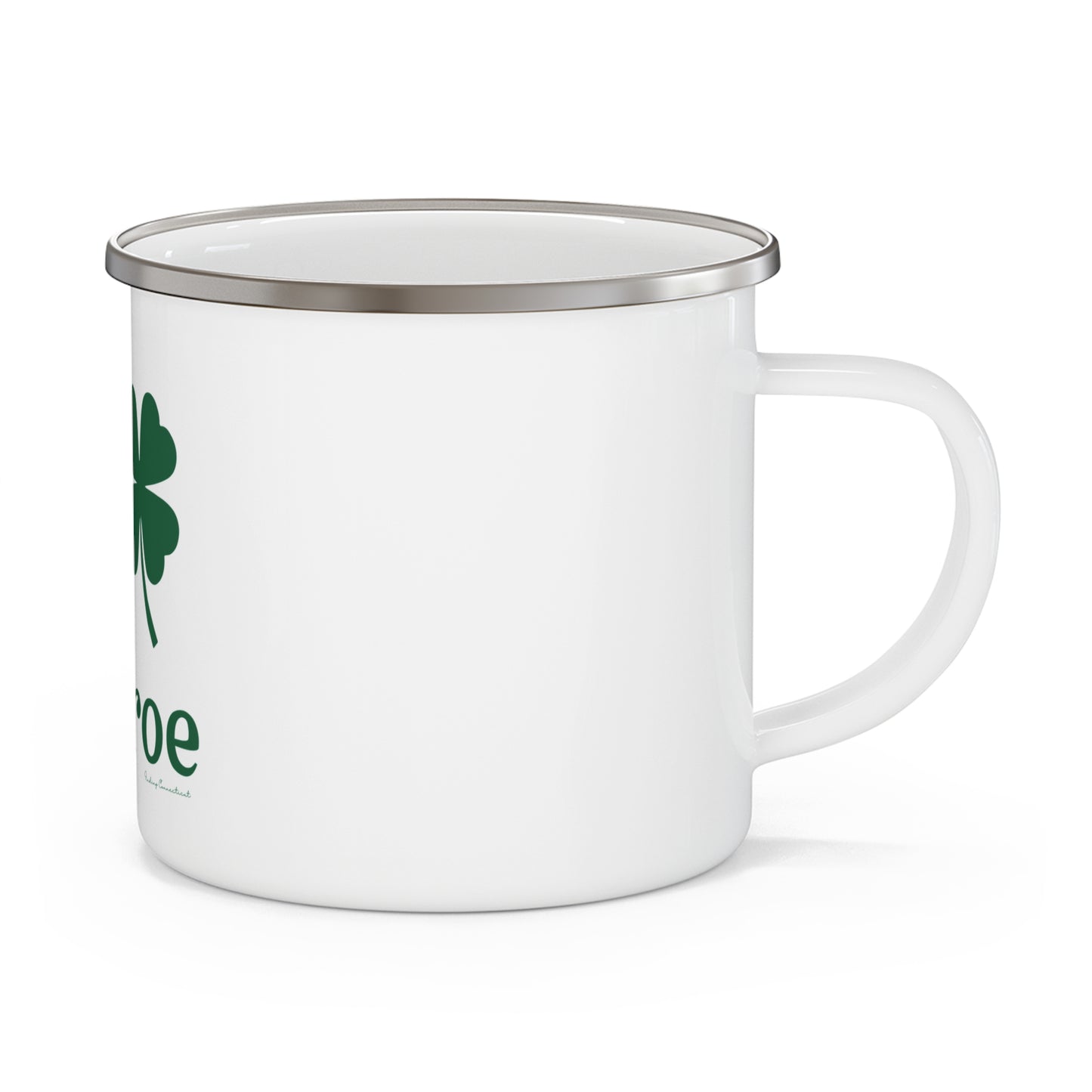 I Clover Monroe Enamel Camping Mug