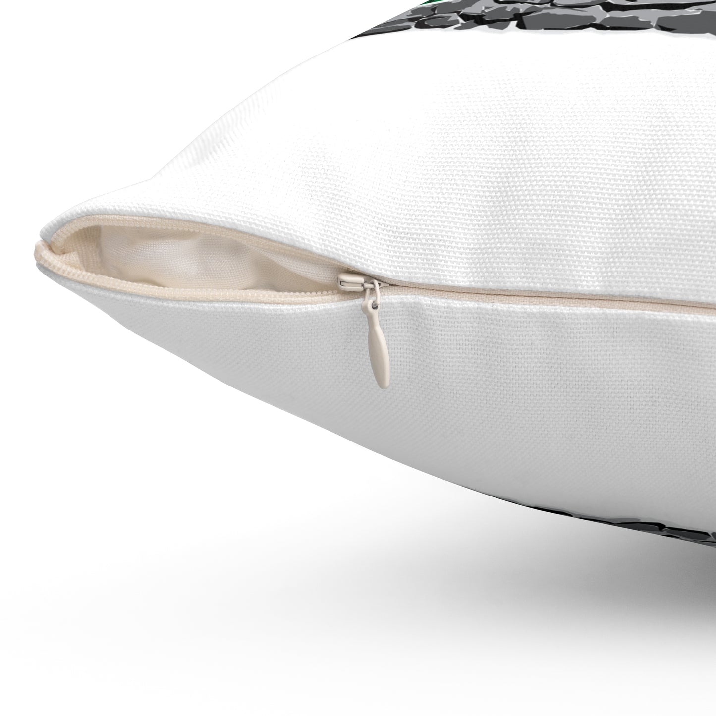 Minuteman Holiday Lights Spun Polyester Square Pillow