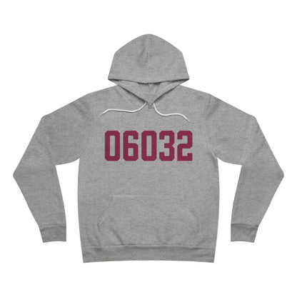 06032 - Farmington Connecticut Zip Code  Unisex Sponge Fleece Pullover Hoodie